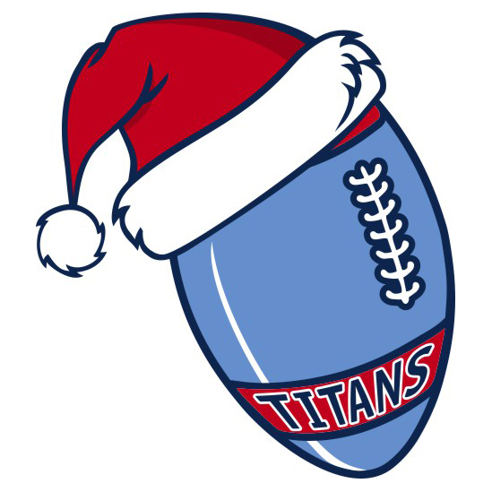 Tennessee Titans Football Christmas hat logo iron on paper